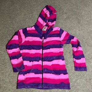 Nepal zip front hoodie NWT